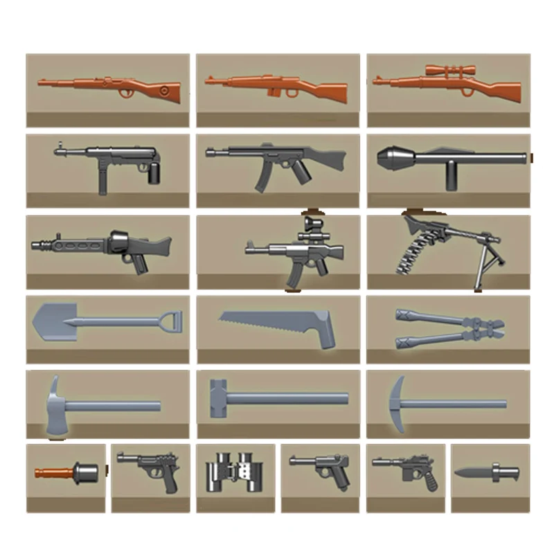 WW2 978pcs German King Tiger Tank Building Blocks Military Model Bricks Weapon Soldier Army Figure Sets Children Kids Toys Gifts
WW2 978pcs German King Tiger Tank Building Blocks Military Model Bricks Weapon Soldier Army Figure Sets Children Kids Toys Gifts