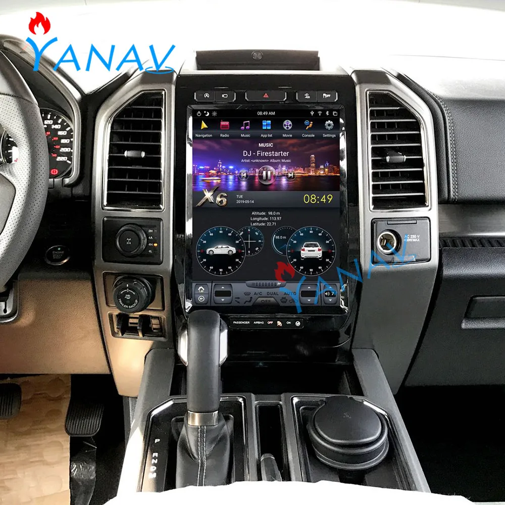 Автомобильная аудиосистема на Android с GPS-навигацией для Ford F150 12,1-2014, автомобильная стереосистема HD с вертикальным экраном, радио, мультимедий...
Автомобильная аудиосистема на Android с GPS-навигацией для Ford F150 12,1-2014, автомобильная стереосистема HD с вертикальным экраном, радио, мультимедий...