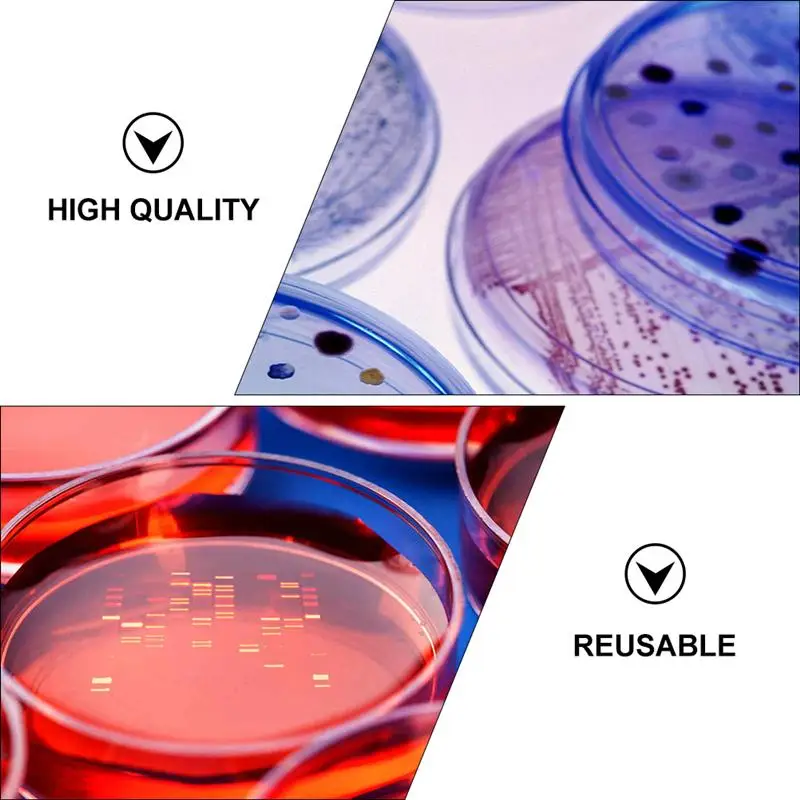 30pcs Transparent Useful Plastic Petri Dish Transparent Petri Dishes for Laboratory School
30pcs Transparent Useful Plastic Petri Dish Transparent Petri Dishes for Laboratory School