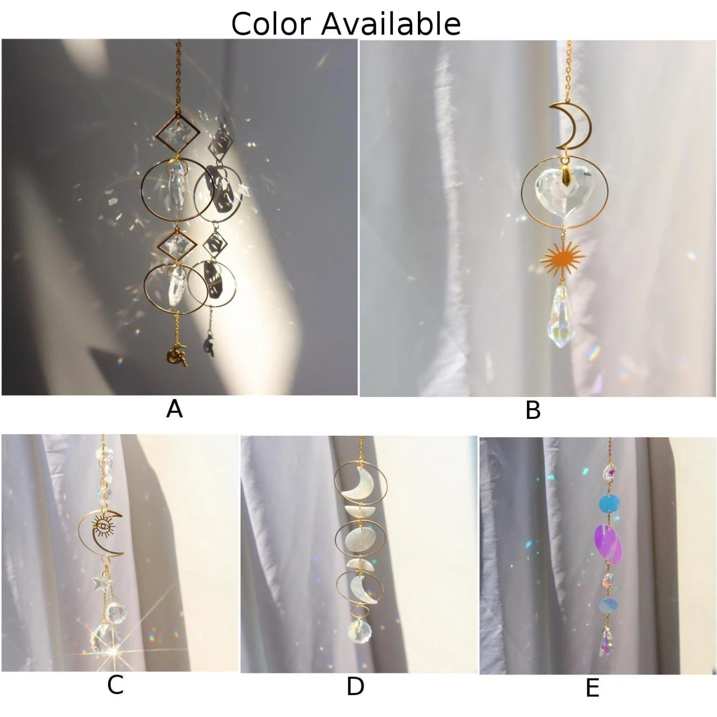 1 Piece Pendant Crystal Wind Chimes Handmade Pendant Outdoor Indoor Garden Wedding Decoration *100% Brand New And High Quality.
1 Piece Pendant Crystal Wind Chimes Handmade Pendant Outdoor Indoor Garden Wedding Decoration *100% Brand New And High Quality.