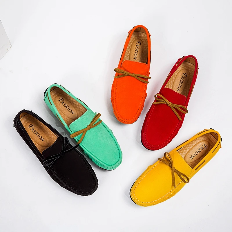 New Men Casual Shoes Handmade Mens Shoes Suede Leather Loafers Moccasins Slip on Male Flats Male Driving Shoes Lightweight Flats
New Men Casual Shoes Handmade Mens Shoes Suede Leather Loafers Moccasins Slip on Male Flats Male Driving Shoes Lightweight Flats