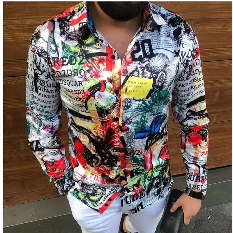 2021 Hot Sale European American Men's Clothing Letter Print Fashion Casual Shirt Single-Breasted Cardigan Long Sleeve Men Shirt
2021 Hot Sale European American Men's Clothing Letter Print Fashion Casual Shirt Single-Breasted Cardigan Long Sleeve Men Shirt