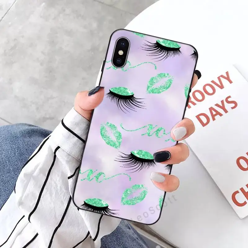 eyelash Makeup Lip Phone Case for iPhone 11 12 mini pro XS MAX 8 7 6 6S Plus X 5S SE 2020 XR
eyelash Makeup Lip Phone Case for iPhone 11 12 mini pro XS MAX 8 7 6 6S Plus X 5S SE 2020 XR