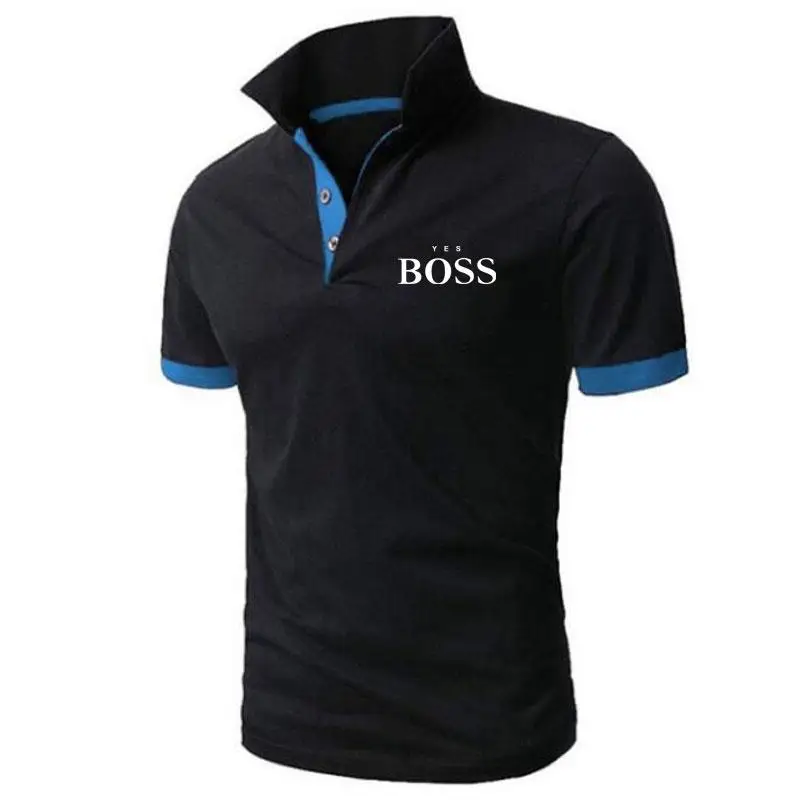 New Yes Boss Men's Polo Shirt Short Sleeve T-shirt Breathable Camisa Masculina Hombre Jersey Golftennis Men's Top Plus Size 5XL
New Yes Boss Men's Polo Shirt Short Sleeve T-shirt Breathable Camisa Masculina Hombre Jersey Golftennis Men's Top Plus Size 5XL