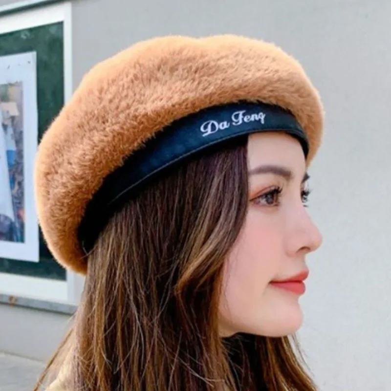 Winter Women Hat Warm Beanies Knitted Hats Female Rabbit Fur Cap Autumn Winter Ladies Fashion beret
Winter Women Hat Warm Beanies Knitted Hats Female Rabbit Fur Cap Autumn Winter Ladies Fashion beret
