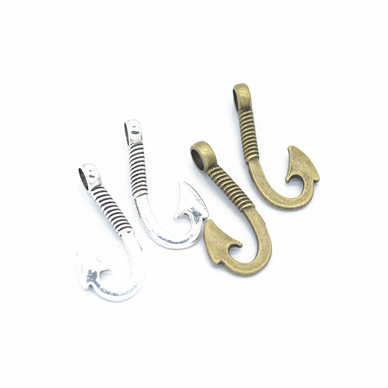 60pcs Fish Hook Charms DIY Jewelry Making Pendant Fit Bracelets Necklaces Earrings Handmade Crafts
60pcs Fish Hook Charms DIY Jewelry Making Pendant Fit Bracelets Necklaces Earrings Handmade Crafts