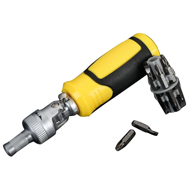 13-in-1 Ratchet Foldable T-Type with Batch Head Screwdriver Set One Word Plumscrewdriver Household Maintenance Tools
13-in-1 Ratchet Foldable T-Type with Batch Head Screwdriver Set One Word Plumscrewdriver Household Maintenance Tools