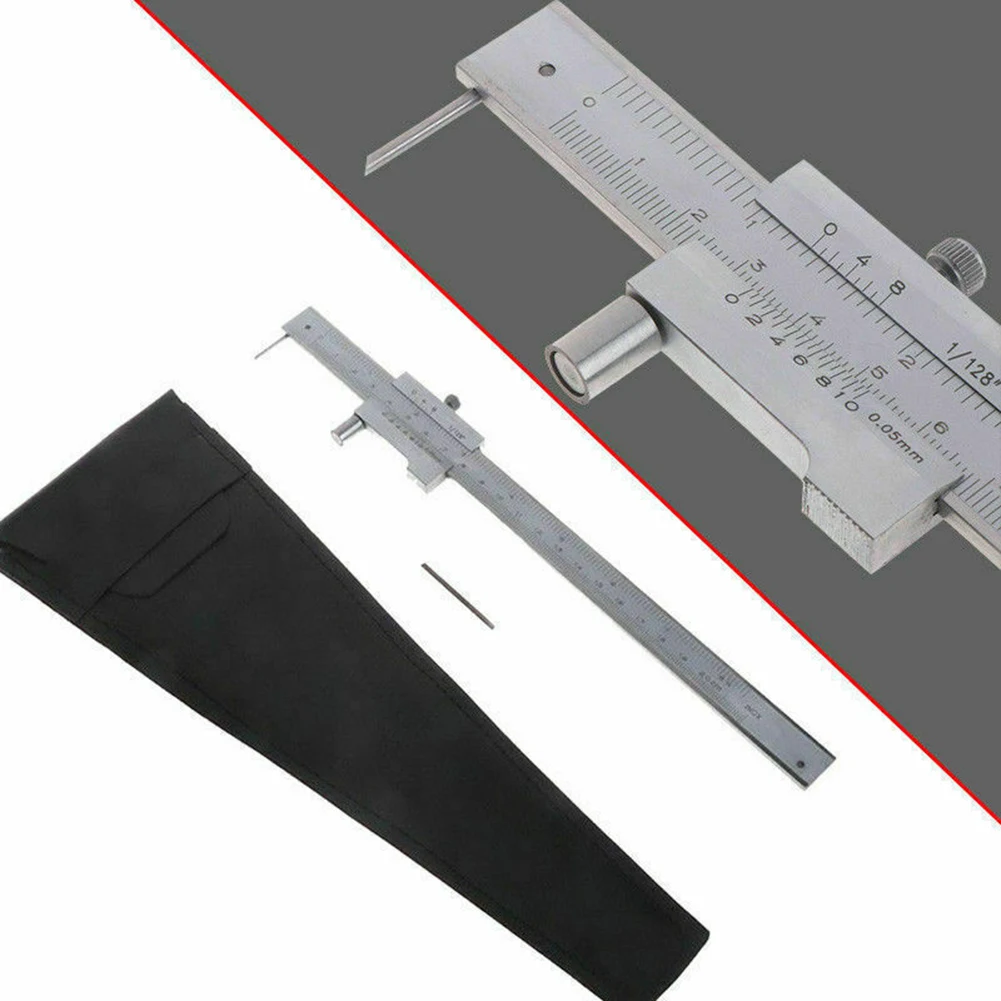 Scale Vernier Caliper Metric Inch 200mm Stainless Steel Parallel Marking Gauge Carbide Scriber
Scale Vernier Caliper Metric Inch 200mm Stainless Steel Parallel Marking Gauge Carbide Scriber