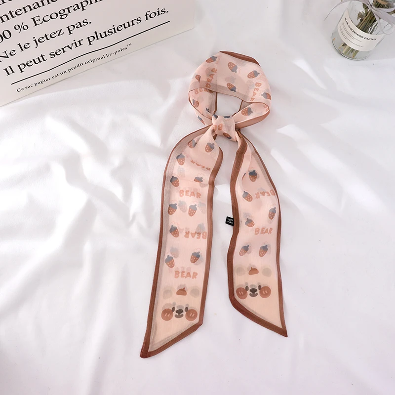 105cm*7cm Organza ins floral silk hair ribbon ribbon strawberry flower ribbon thin head scarf women skinny scarf women
105cm*7cm Organza ins floral silk hair ribbon ribbon strawberry flower ribbon thin head scarf women skinny scarf women