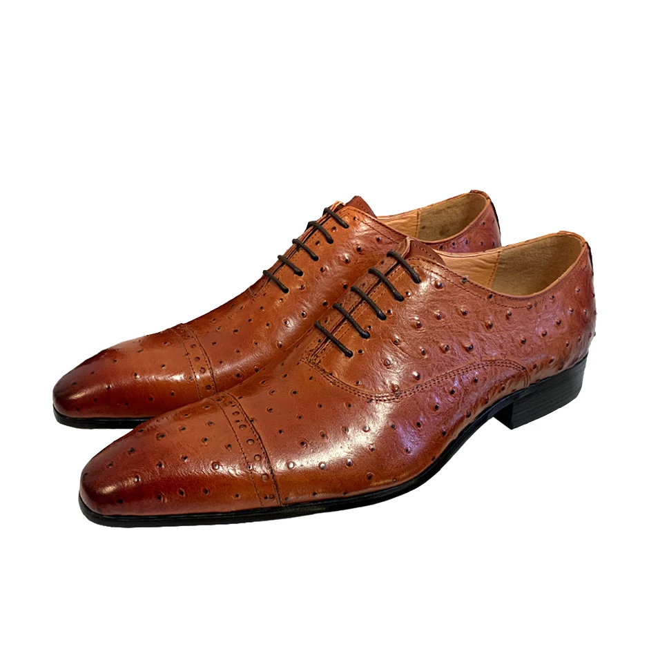 Men's Real Leather Wholecut Oxford Shoes Classic Dress Shoes Brown Black Hand-Painted Office Formal Business Man Shoes
Men's Real Leather Wholecut Oxford Shoes Classic Dress Shoes Brown Black Hand-Painted Office Formal Business Man Shoes
