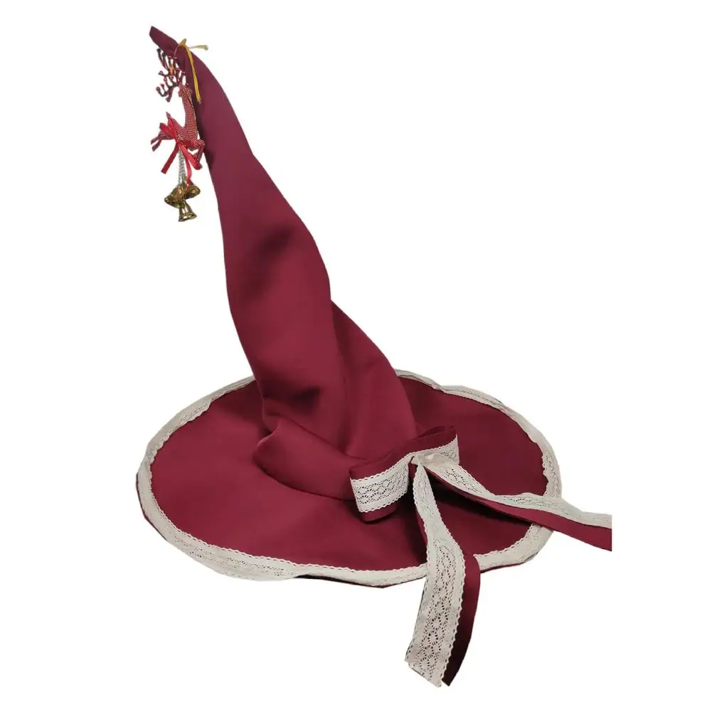 Christmas Hat Long Witch Hat Festive Lace Edge Hat Unisex Red Christmas Hat Large Bow-knot Christmas Hat For Christmas Tree
Christmas Hat Long Witch Hat Festive Lace Edge Hat Unisex Red Christmas Hat Large Bow-knot Christmas Hat For Christmas Tree