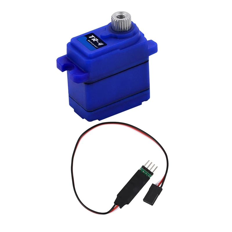HD TR-4 Mini 7,4 V 2,6 KG водонепроницаемый металлический сервопривод для TRX4 и светодиодной панели управления включением/выключением 3CH
HD TR-4 Mini 7,4 V 2,6 KG водонепроницаемый металлический сервопривод для TRX4 и светодиодной панели управления включением/выключением 3CH