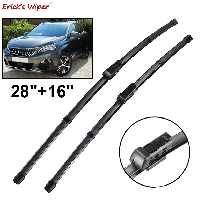 Erick's Wiper LHD Front Wiper Blades For Peugeot 3008 Mk2 2017 - 2021 Windshield Windscreen Front Window 28"+16"
Erick's Wiper LHD Front Wiper Blades For Peugeot 3008 Mk2 2017 - 2021 Windshield Windscreen Front Window 28"+16"
