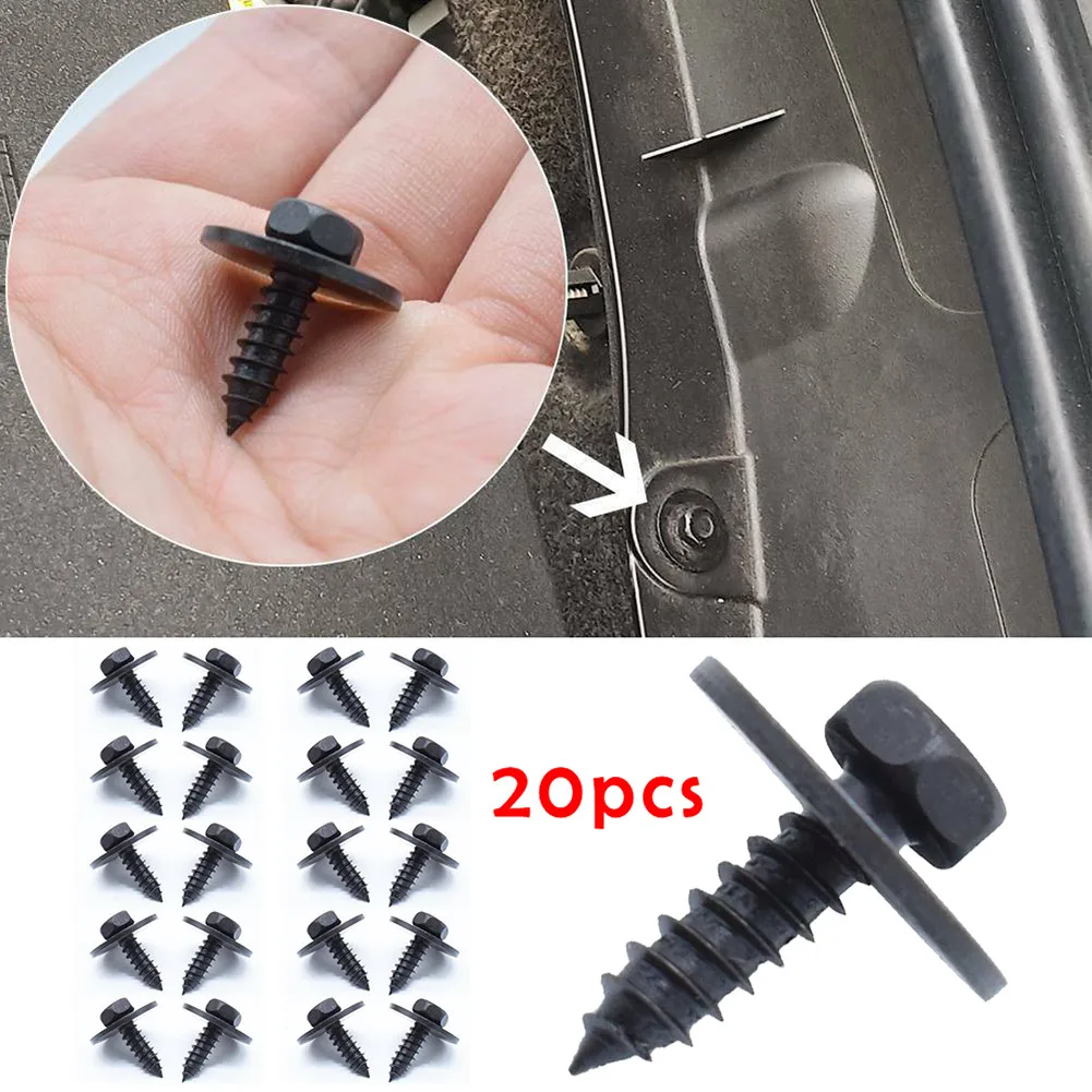 20Pcs Hex Head Screws Accessories Anti-corrosion For MERCEDES BENZ Parts Retainers
20Pcs Hex Head Screws Accessories Anti-corrosion For MERCEDES BENZ Parts Retainers