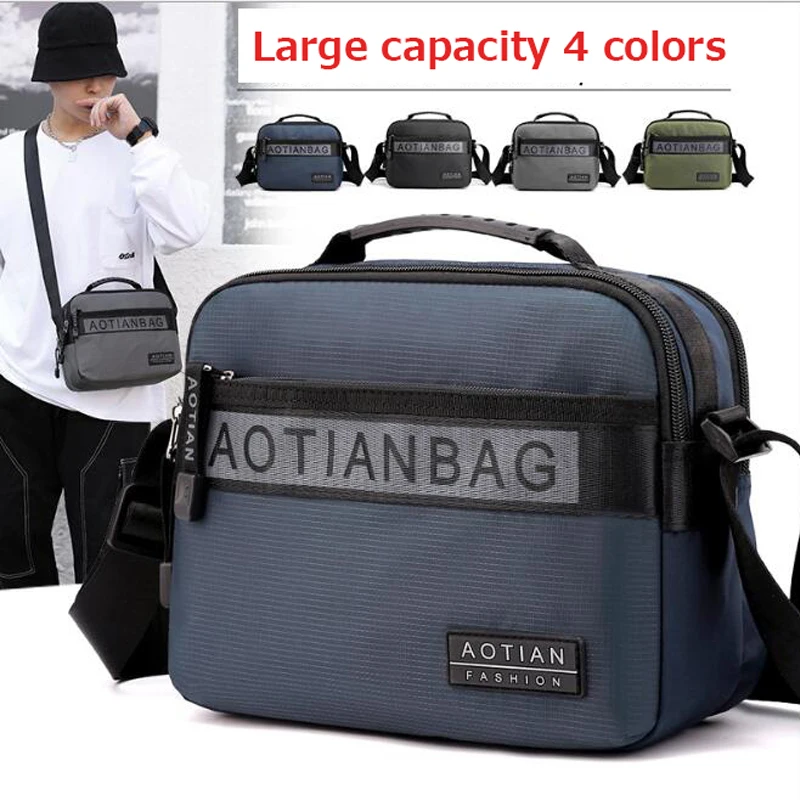 

2020 New Bag For Men Waterproof Crossbody Handbag Tote Oxford Cloth Sling Bags Sac Homme Bolsos Sacoche Torebka Fashion
