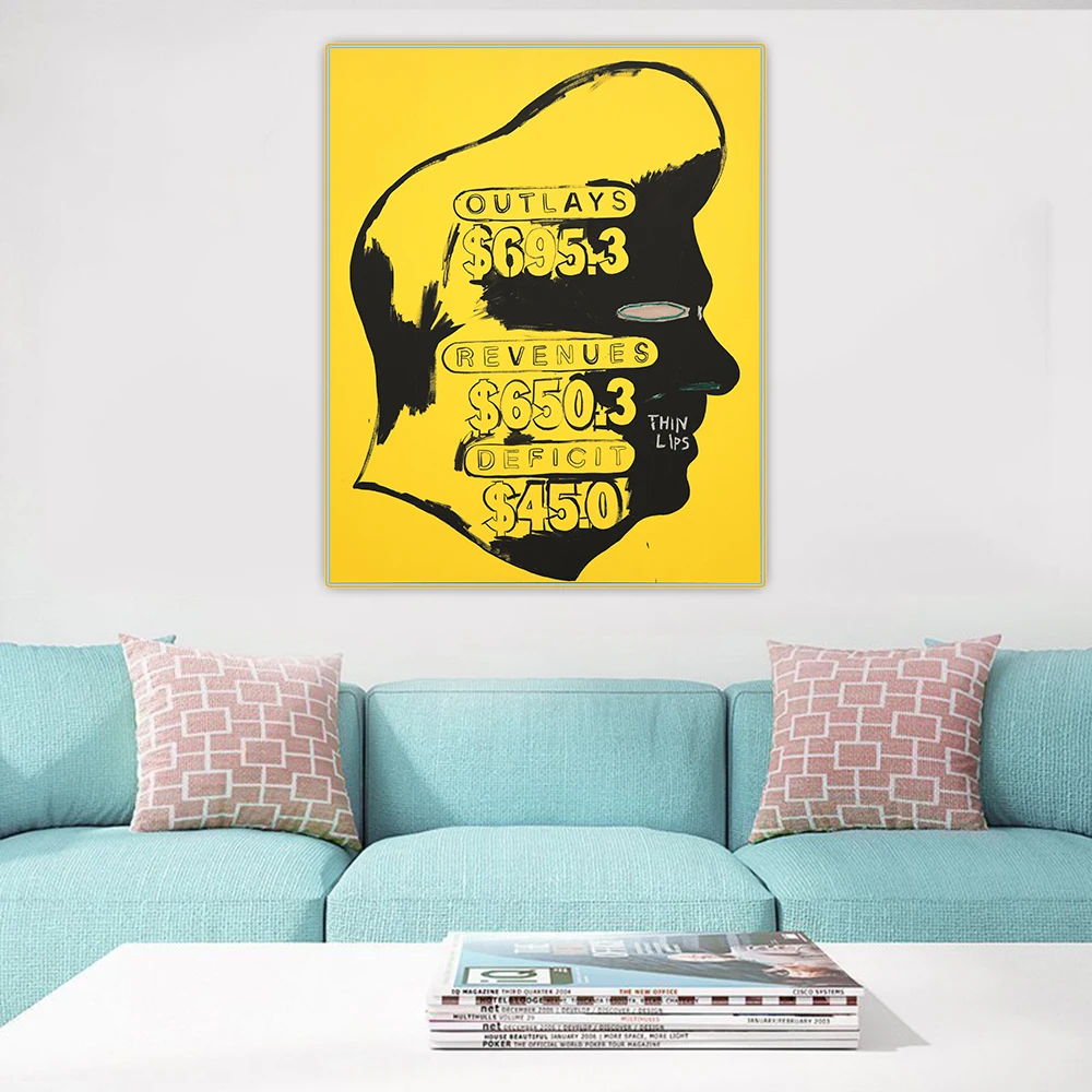 Holover Jean Michel Basquiat"Thin Lips"Abstract Graffiti Canvas Oil Painting Artwork Poster Wall Art Aesthetic Home Decor
Holover Jean Michel Basquiat"Thin Lips"Abstract Graffiti Canvas Oil Painting Artwork Poster Wall Art Aesthetic Home Decor