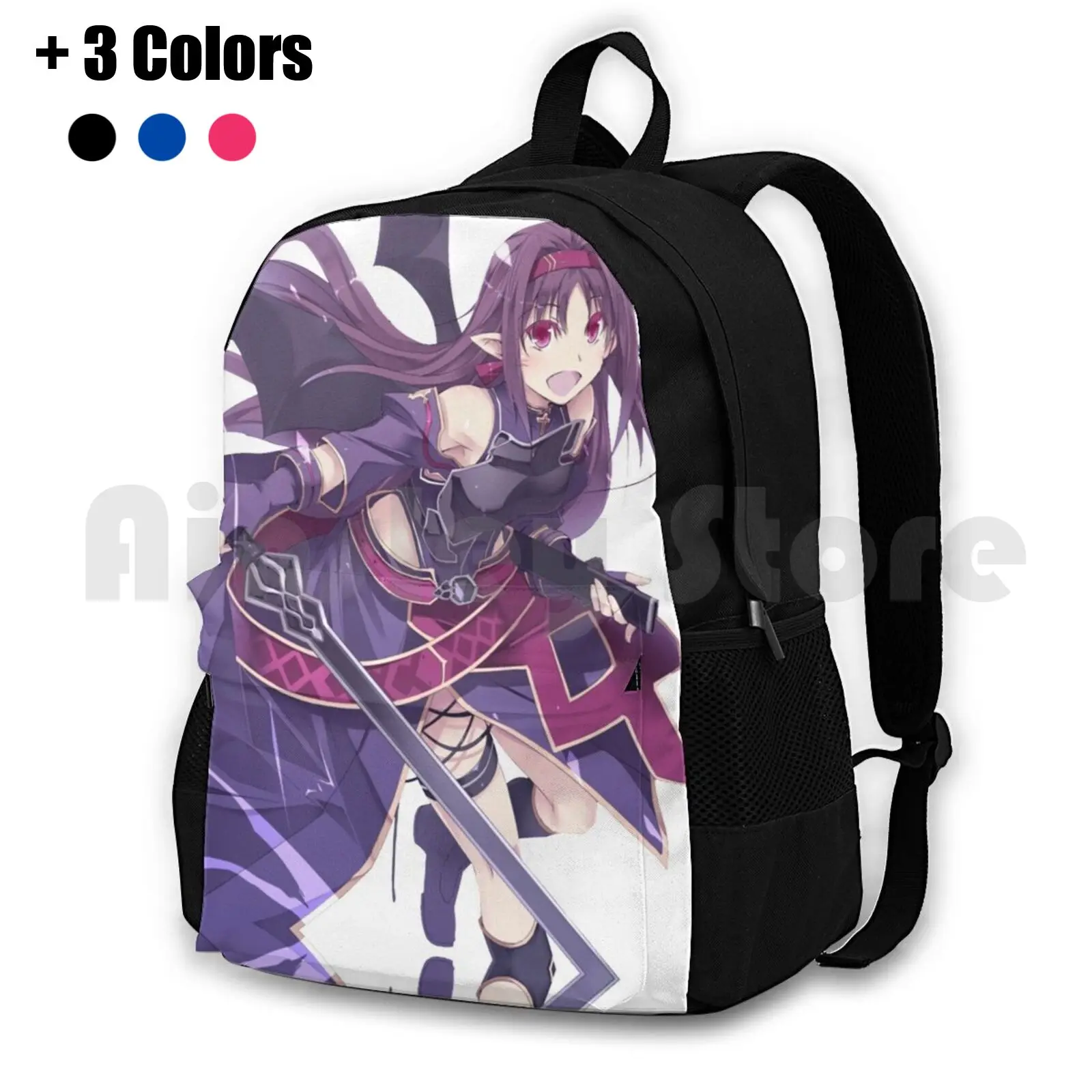 Konno Yuuki Outdoor Hiking Backpack Waterproof Camping Travel Kirito Sao Sword Art Online Asuna Sinon Konno Yuuki Yui Kayaba
Konno Yuuki Outdoor Hiking Backpack Waterproof Camping Travel Kirito Sao Sword Art Online Asuna Sinon Konno Yuuki Yui Kayaba