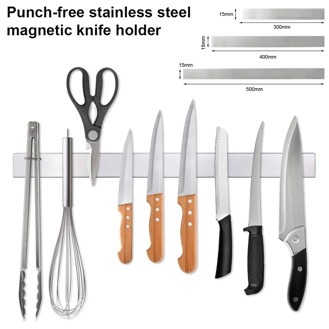 Stainless Steel Knife Stand Magnetic Knife Holder Wall Storage Rack Home for Knives Holder Rack Kitchen Knife Bar 30CM 40CM 50CM
Stainless Steel Knife Stand Magnetic Knife Holder Wall Storage Rack Home for Knives Holder Rack Kitchen Knife Bar 30CM 40CM 50CM