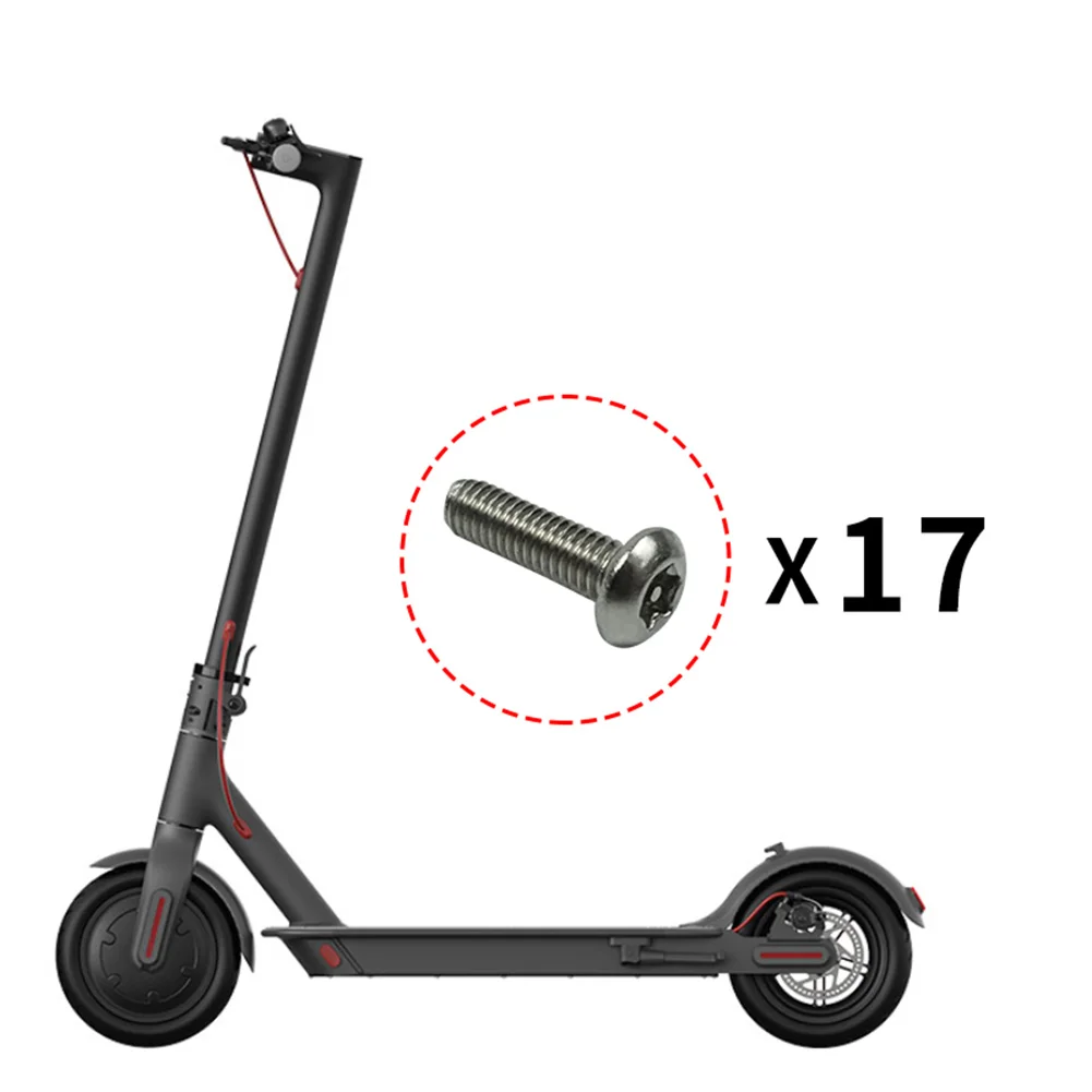 17/21PCS Bottom Battery Cover Screws Stainless Steel Metal Screws for Xiaomi Mijia M365 And Pro Electric Scooter Repaired Parts
17/21PCS Bottom Battery Cover Screws Stainless Steel Metal Screws for Xiaomi Mijia M365 And Pro Electric Scooter Repaired Parts