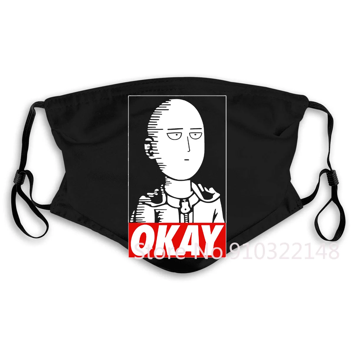 Сайтама оппай One Punch Hero good маска с мультяшным принтом|Мужские маски-балаклавы| |