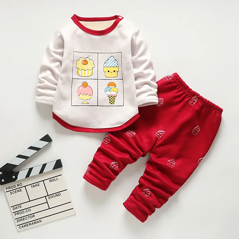 Baby Kids Pajamas Sets Boys Sleepwear Suit Autumn Winter Warm Girls Long Sleeve Pijamas Tops+Pants 2pcs Children Clothing
Baby Kids Pajamas Sets Boys Sleepwear Suit Autumn Winter Warm Girls Long Sleeve Pijamas Tops+Pants 2pcs Children Clothing