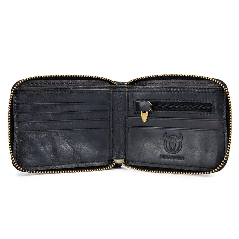 New BULLCAPTAIN Genuine Leather Men Wallet RFID Blocking Vintage Bifold Wallets Credit Cards Holder
New BULLCAPTAIN Genuine Leather Men Wallet RFID Blocking Vintage Bifold Wallets Credit Cards Holder