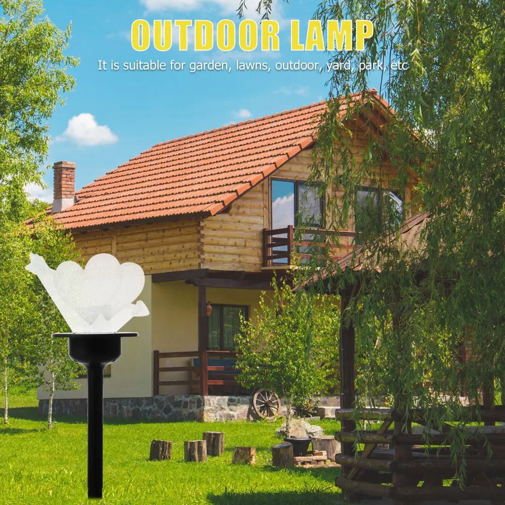 1Pc Solar Lamp Outdoor Yard Lamp Ground Inserted Lamp Heart Shape Garden Lamp
1Pc Solar Lamp Outdoor Yard Lamp Ground Inserted Lamp Heart Shape Garden Lamp