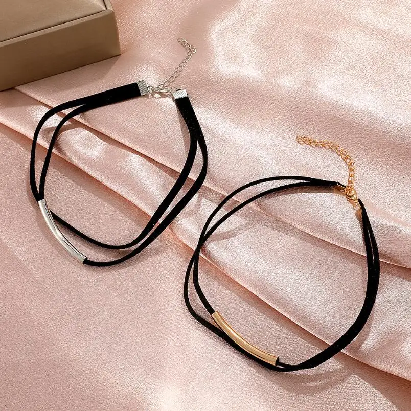 Женское бархатное колье Goth, черное ожерелье-чокер в готическом стиле, украшение для шеи, 2021 
Женское бархатное колье Goth, черное ожерелье-чокер в готическом стиле, украшение для шеи, 2021