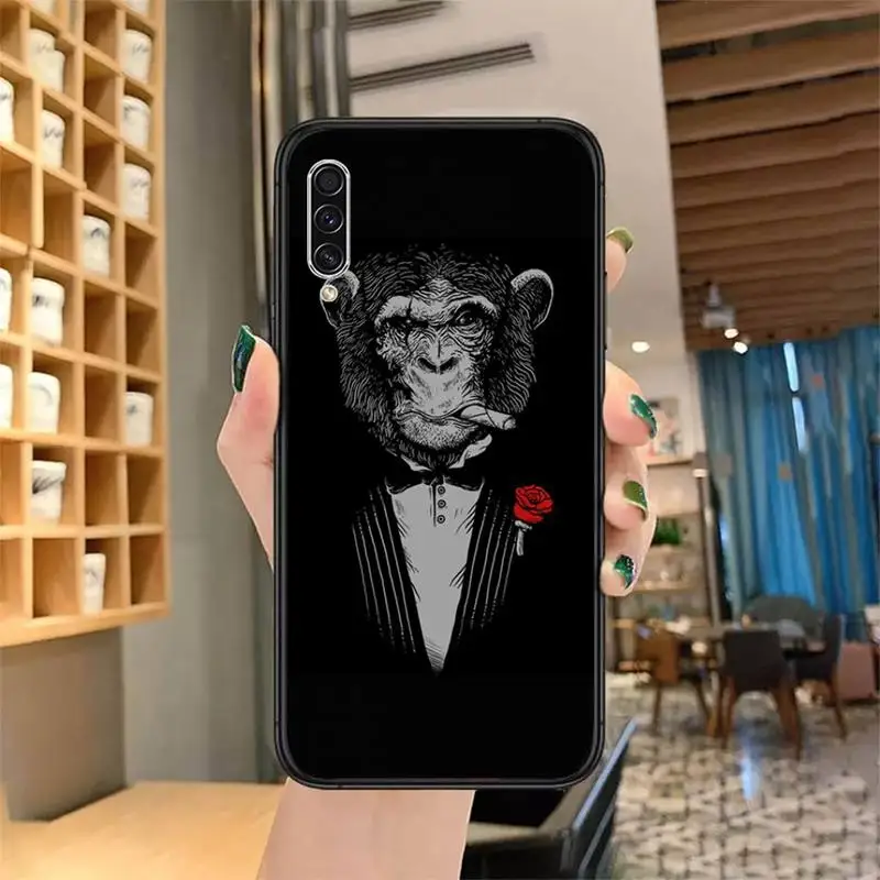 Курение обезьяна чехол для телефона samsung galaxy a 51 52 модель 71 50 12 72 21С 70 40 20e 31 30С