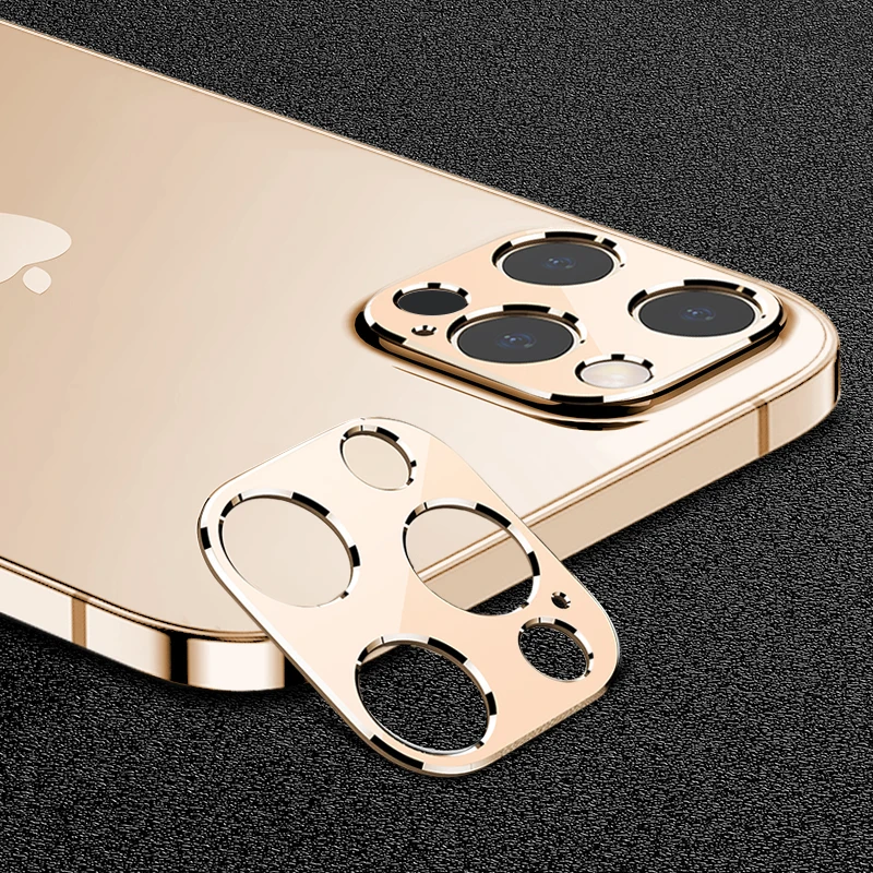 Metal Back Camera Lens Screen Protector for IPhone 12 Mini Pro Max Aluminum Alloy Ring Film for Iphone 12 Camera Lens Case Cover
Metal Back Camera Lens Screen Protector for IPhone 12 Mini Pro Max Aluminum Alloy Ring Film for Iphone 12 Camera Lens Case Cover