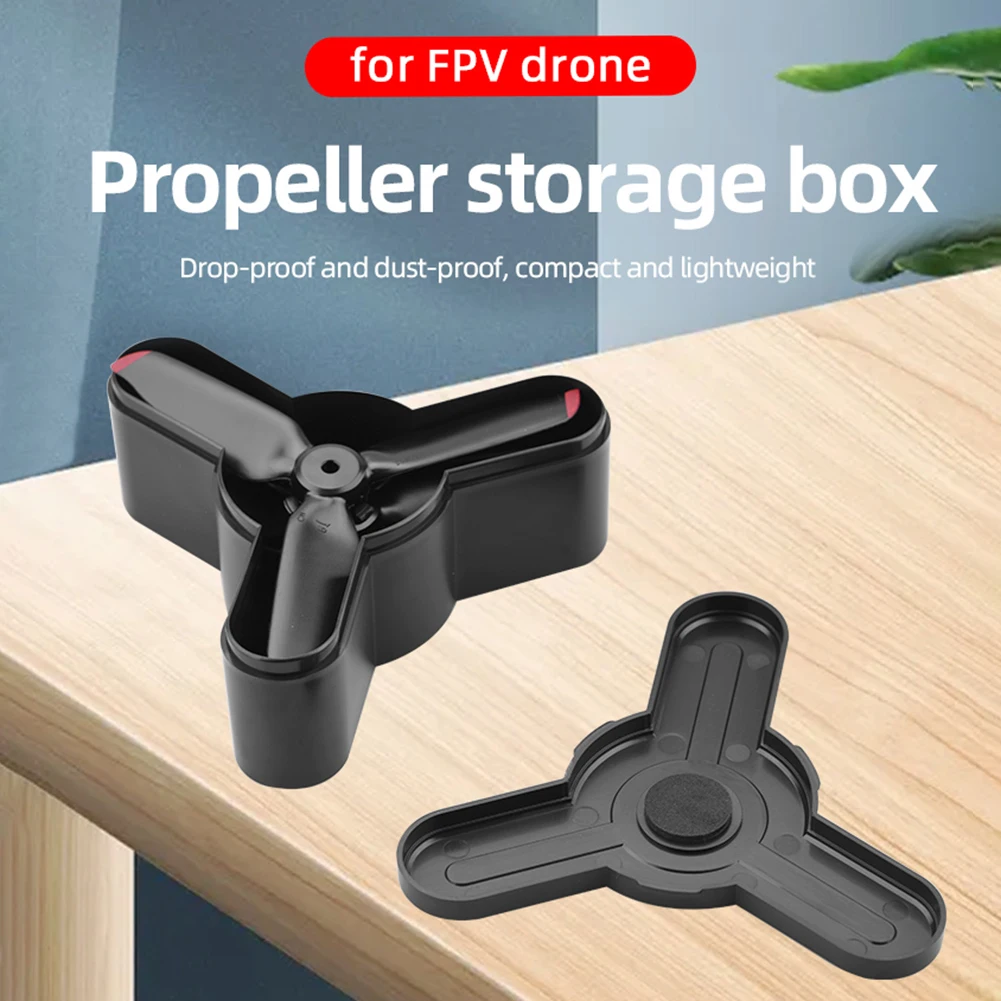 

Пластиковый ящик для хранения пропеллеров для DJI FPV 5328S, чехол с защитой от падения для лезвий DJI FPV 5328S, аксессуары для дрона, самолета, дрона