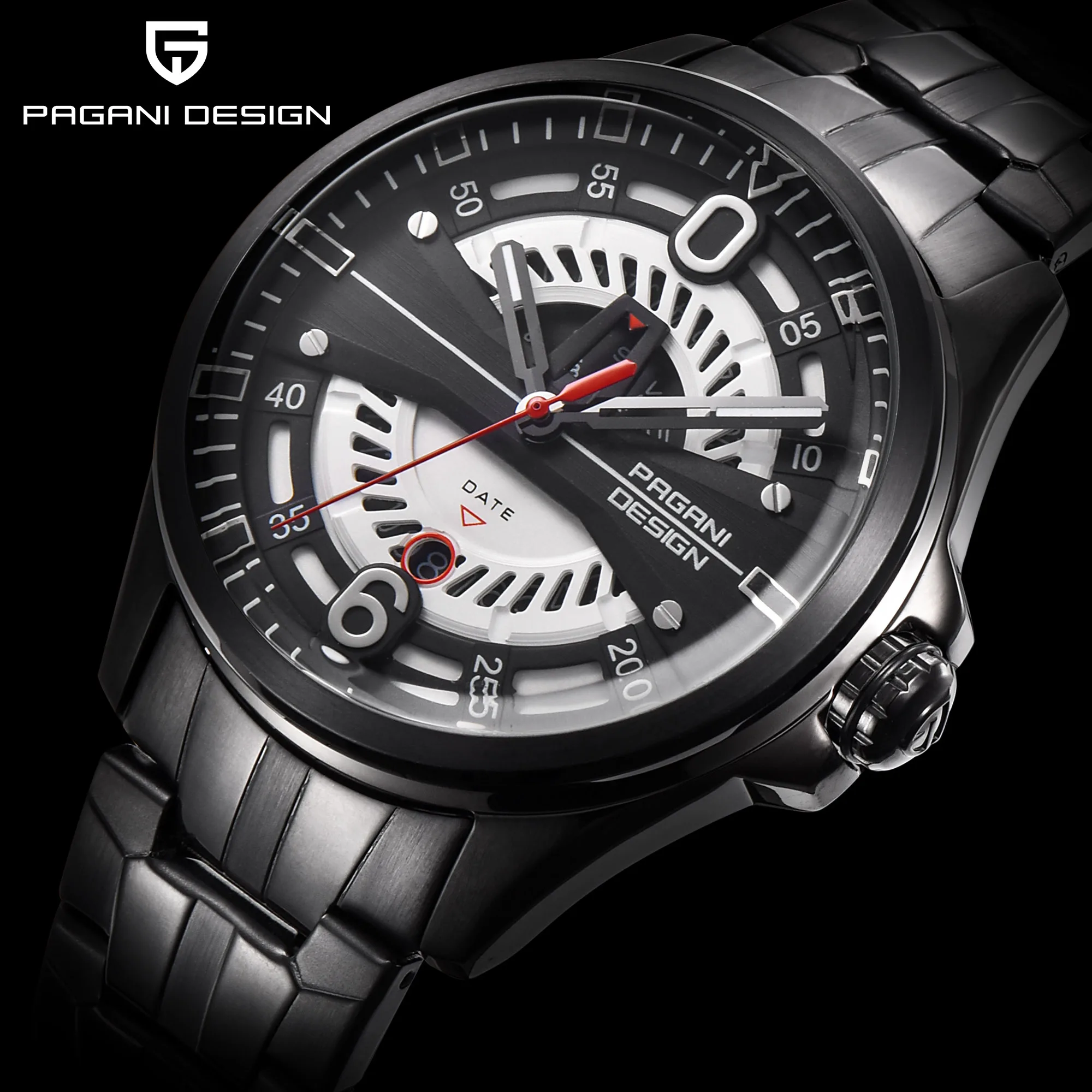 PAGANI DESIGN Men`s Watch Japan AL331 Movement Watches Men Waterproof Quartz Watch 316L Stainless Steel Clock relogio masculino
PAGANI DESIGN Men`s Watch Japan AL331 Movement Watches Men Waterproof Quartz Watch 316L Stainless Steel Clock relogio masculino