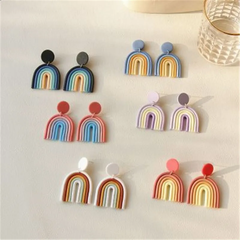 Girl Drop Dangle Earrings Kawaii Cute Women Wholesale Acrylic Rainbow Geometric Fashion Jewelry Accessories Korean Bulk Dropship
Girl Drop Dangle Earrings Kawaii Cute Women Wholesale Acrylic Rainbow Geometric Fashion Jewelry Accessories Korean Bulk Dropship