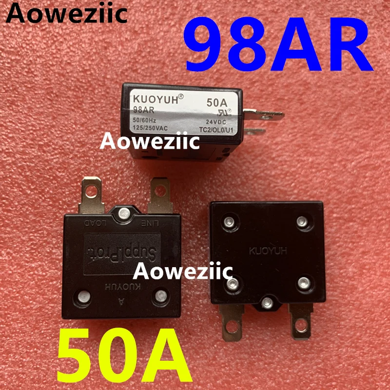 2 шт. KUOYUH 98AR 50A выключатель автоматического возврата в исходное положение перегрузки по току Защита от перегрузки защиты электродвигателя выключатель утечки протектор предохранитель
2 шт. KUOYUH 98AR 50A выключатель автоматического возврата в исходное положение перегрузки по току Защита от перегрузки защиты электродвигателя выключатель утечки протектор предохранитель