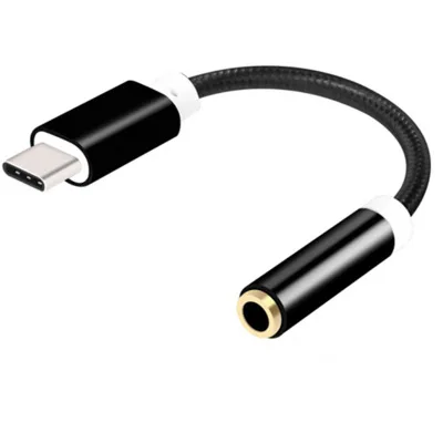 2 шт. Тип USB C до 3 5 мм наушники кабель мужской с разъемом подачи внешнего сигнала AUX