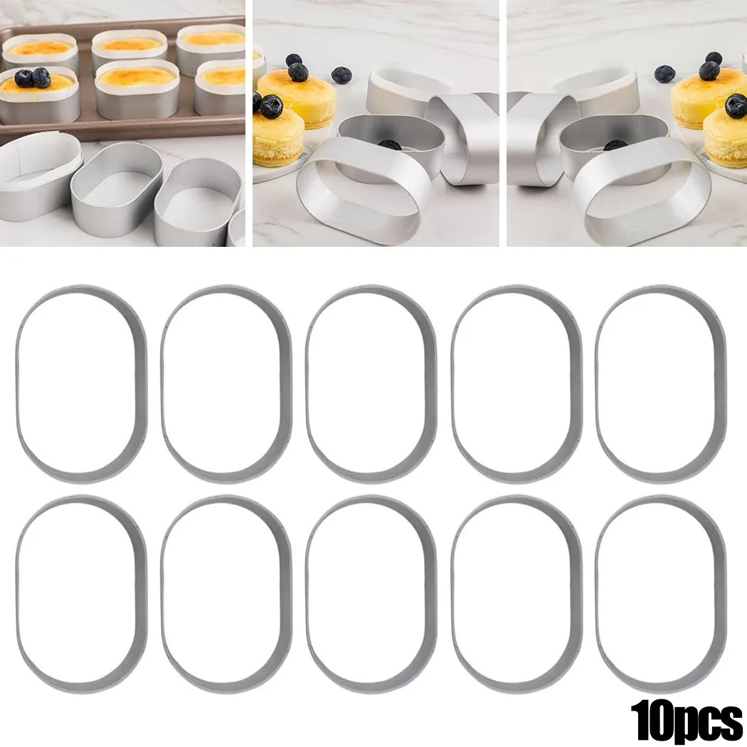 10pcs Cheese Molds Oval Cup Cake Decorating Tools Semi-cooked Cheese Pastry Baking Mold Cake Tool Bakeware Kitchen Accessorie
10pcs Cheese Molds Oval Cup Cake Decorating Tools Semi-cooked Cheese Pastry Baking Mold Cake Tool Bakeware Kitchen Accessorie