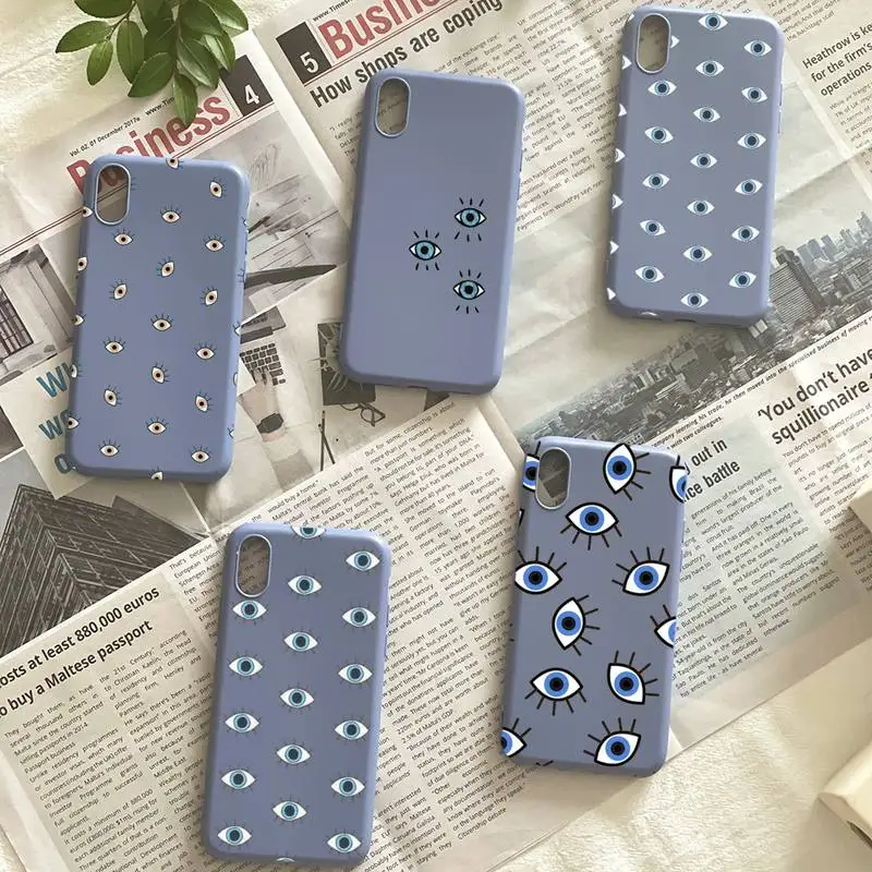 Eye Blue Evil Eye Print Clear Phone Case Fundas Shell Cover Phone Case For Iphone 6 7 8 Plus X Xs Xr 11 12 13 Mini Pro Max
Eye Blue Evil Eye Print Clear Phone Case Fundas Shell Cover Phone Case For Iphone 6 7 8 Plus X Xs Xr 11 12 13 Mini Pro Max