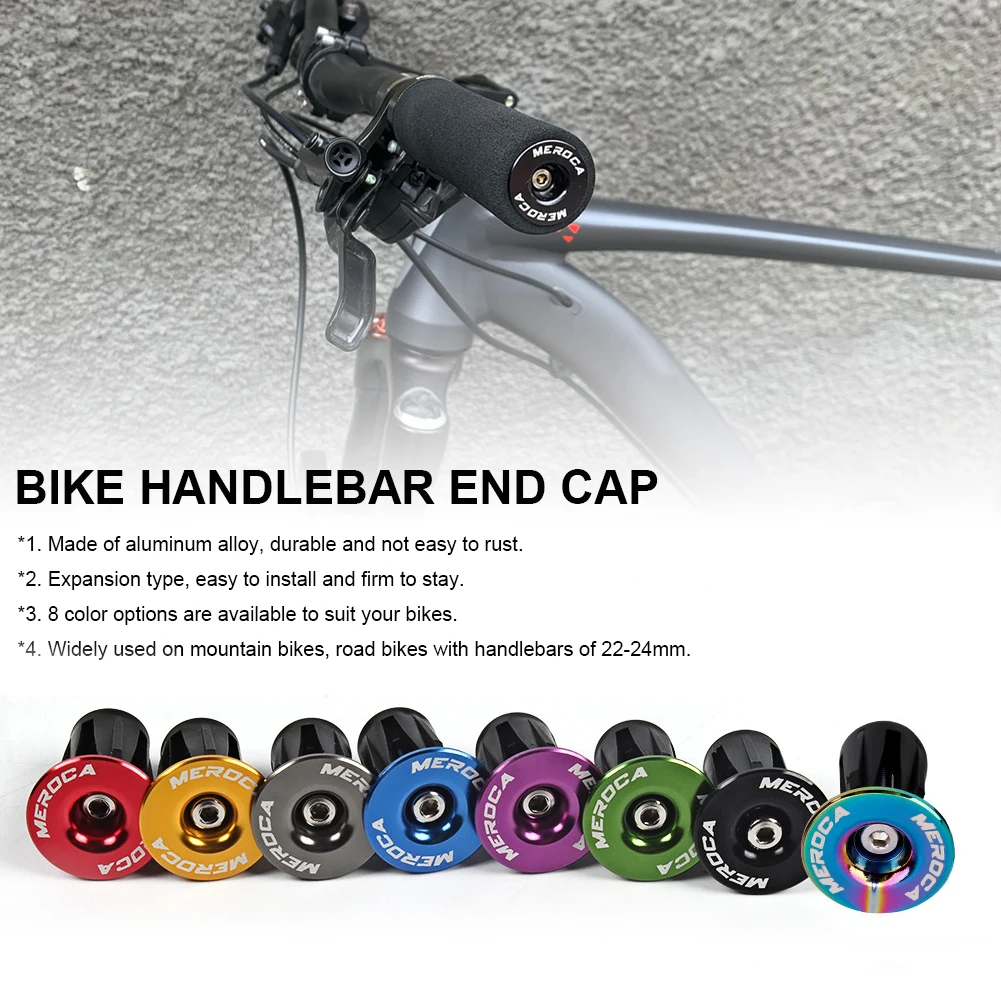 2pcs Bike Grip Handlebar End Plug 22-24mm Aluminum Alloy Mountain Road Bike Locking Handlebar End Cap Bicycle Parts Accessories
2pcs Bike Grip Handlebar End Plug 22-24mm Aluminum Alloy Mountain Road Bike Locking Handlebar End Cap Bicycle Parts Accessories