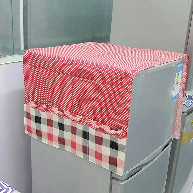 Fridge Dust Cover With Storage Bag Multi-purpose Washing Machine Refrigerator Top Covers EF
Fridge Dust Cover With Storage Bag Multi-purpose Washing Machine Refrigerator Top Covers EF