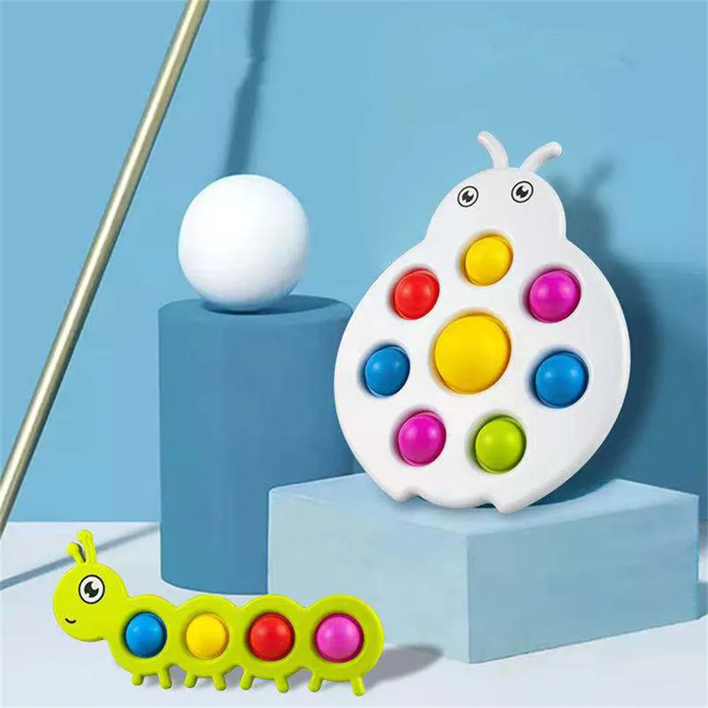 Press Bubble Sensory Caterpillar Ladybug Toy Desktop Puzzle Toy Lightweight Portable Decompression Gift for Early Educational
Press Bubble Sensory Caterpillar Ladybug Toy Desktop Puzzle Toy Lightweight Portable Decompression Gift for Early Educational