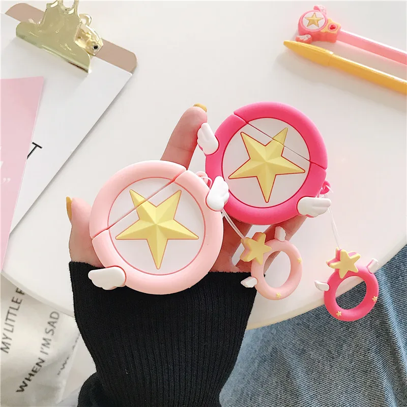 For AirPods 2 Case Sailor Moon Angel Star Cartoon Soft Silicone Wireless Earphone Cases For Apple Airpods Case Cute Cover Funda
For AirPods 2 Case Sailor Moon Angel Star Cartoon Soft Silicone Wireless Earphone Cases For Apple Airpods Case Cute Cover Funda