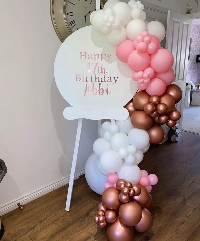 101pcs Latex Pink White Balloon Garland Birthday Wedding Party Decoration Home Decor Rose Gold Balloons Kit Anniversary
101pcs Latex Pink White Balloon Garland Birthday Wedding Party Decoration Home Decor Rose Gold Balloons Kit Anniversary