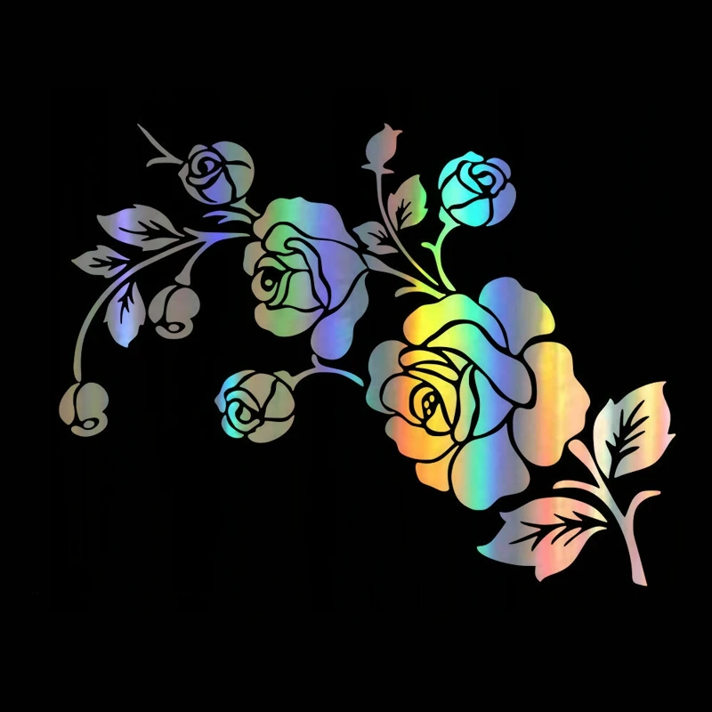 15x12cmlength Pretty rose pattern Car-Sticker Automobiles Motorcycles Window Bumper Laptop Vinyl Decal PVC Decorative Goods
15x12cmlength Pretty rose pattern Car-Sticker Automobiles Motorcycles Window Bumper Laptop Vinyl Decal PVC Decorative Goods