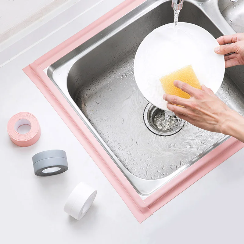 3.2m Waterproof and mildew proof self-adhesive sealing strip For Bathroom Kitchen Sink Bath Sealing Tape Strip Sink Edge Tape
3.2m Waterproof and mildew proof self-adhesive sealing strip For Bathroom Kitchen Sink Bath Sealing Tape Strip Sink Edge Tape