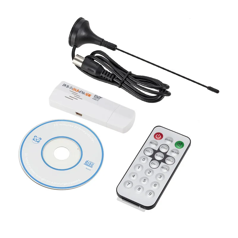 Digital USB TV FM+DAB DVB-T RTL2832U+R820T Support SDR Tuner Receiver & DVB-T HDTV TV Stick Dongle
Digital USB TV FM+DAB DVB-T RTL2832U+R820T Support SDR Tuner Receiver & DVB-T HDTV TV Stick Dongle