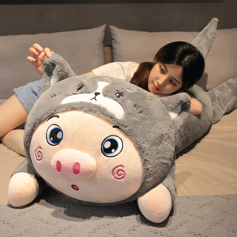 Funny Baby Appease Pig 120cm Cute Husky Plush Toy Stuffed Soft Lovely Animal Lucky Pillow for Children Kids Birthday Gift
Funny Baby Appease Pig 120cm Cute Husky Plush Toy Stuffed Soft Lovely Animal Lucky Pillow for Children Kids Birthday Gift