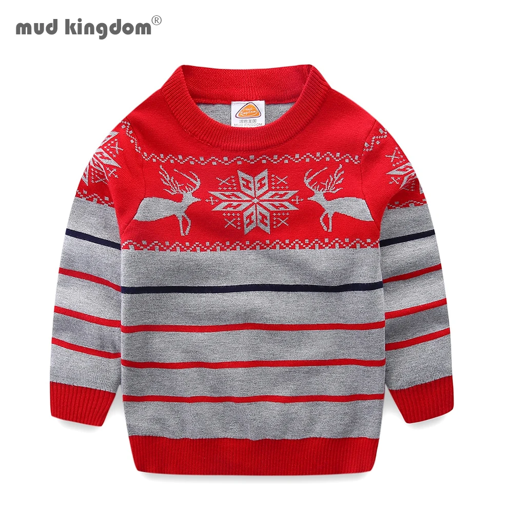 Mudkingdom Boys Girls Sweaters Autumn Striped Christmas Elk Pullover Clothes for Kids Clothing Warm Toddler Tops
Mudkingdom Boys Girls Sweaters Autumn Striped Christmas Elk Pullover Clothes for Kids Clothing Warm Toddler Tops