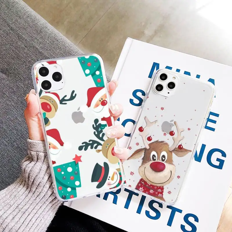 Merry Christmas Phone Case Transparent Clear for iPhone 11 12 mini pro XS MAX 7 8 6 6S Plus X 5S SE 2020 XR
Merry Christmas Phone Case Transparent Clear for iPhone 11 12 mini pro XS MAX 7 8 6 6S Plus X 5S SE 2020 XR