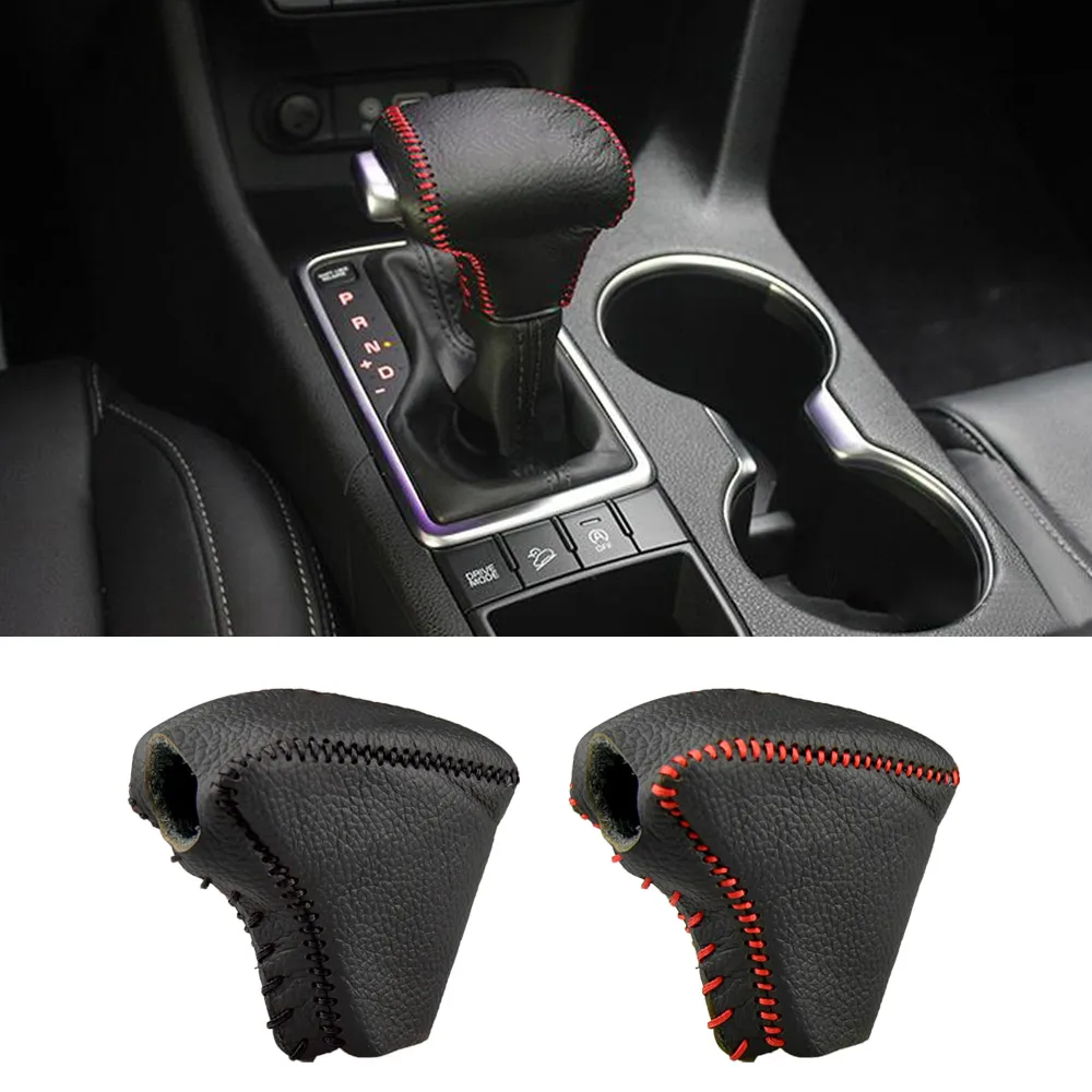 Accessories For Kia Rio 4 K2 Sportage Optima K5 Niro 2017 2018 KX5 Automatic Gear Head Shift Knob Collars Case | Автомобили и