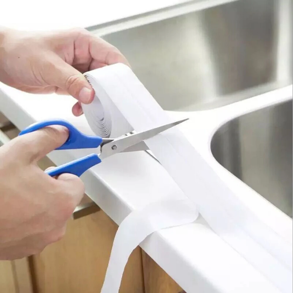 Wonderlife Gadget 3.2mx3.8cm Kitchen PVC Wall Sticker Bathroom Tape Shower Sink Bath Sealing Tape Strip Adhesive Waterproof Tape
Wonderlife Gadget 3.2mx3.8cm Kitchen PVC Wall Sticker Bathroom Tape Shower Sink Bath Sealing Tape Strip Adhesive Waterproof Tape